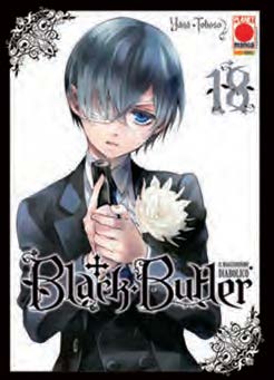 Copertina fumetto BLACK BUTLER vol. 18