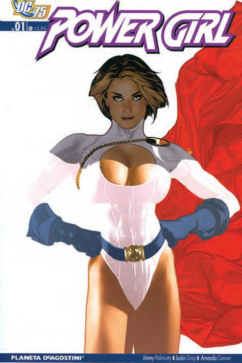 Copertina fumetto POWER GIRL PACK