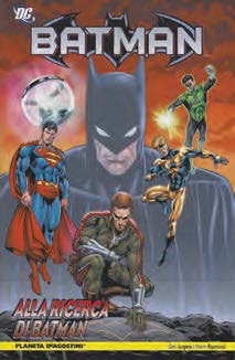 Copertina fumetto BATMAN: ALLA RICERCA DI BATMAN
