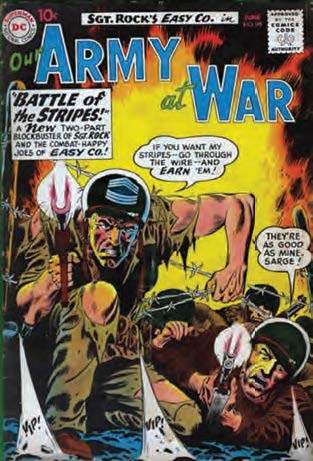 Copertina fumetto SERGENTE ROCK vol. 2