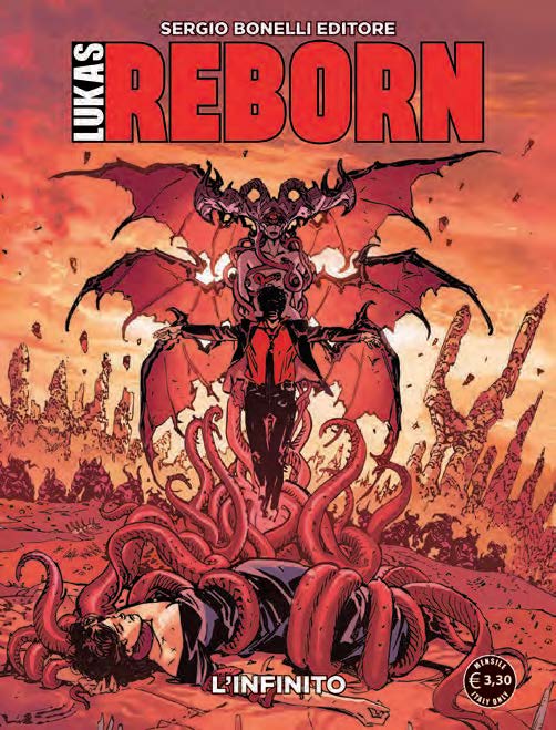 Copertina fumetto LUKAS REBORN vol. 12