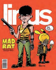 Copertina fumetto LINUS - AGOSTO 2016