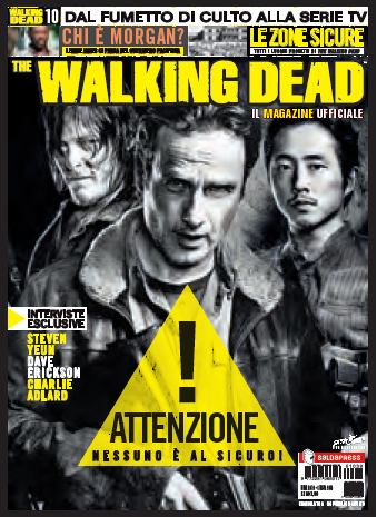 Copertina fumetto THE WALKING DEAD IL MAGAZINE UFFICIALE vol. 10