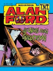 Copertina fumetto ALL'OMBRA DELLA GHIOGLIOTTINA