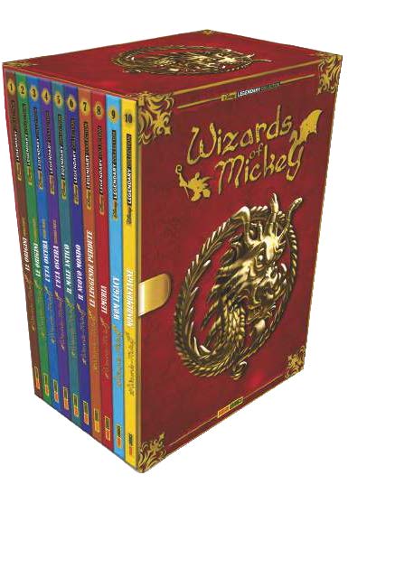 Copertina fumetto WIZARDS OF MICKEY 10 COFANETTO
