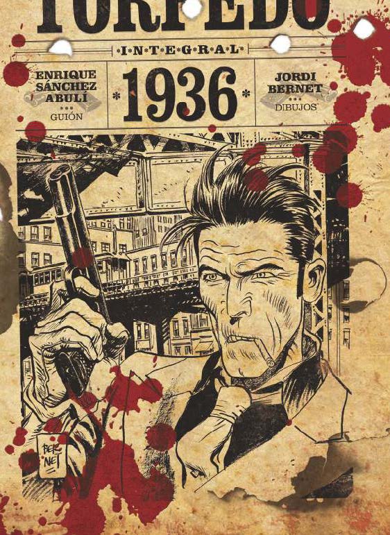 Copertina fumetto TORPEDO 1936 OMNIBUS