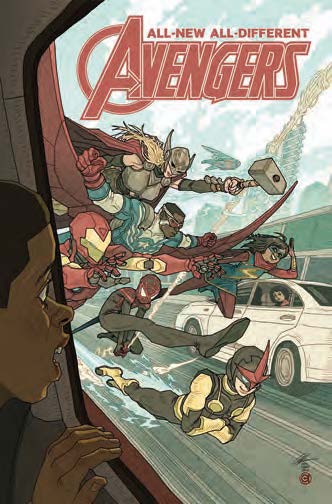 Copertina fumetto I NUOVISSIMI AVENGERS