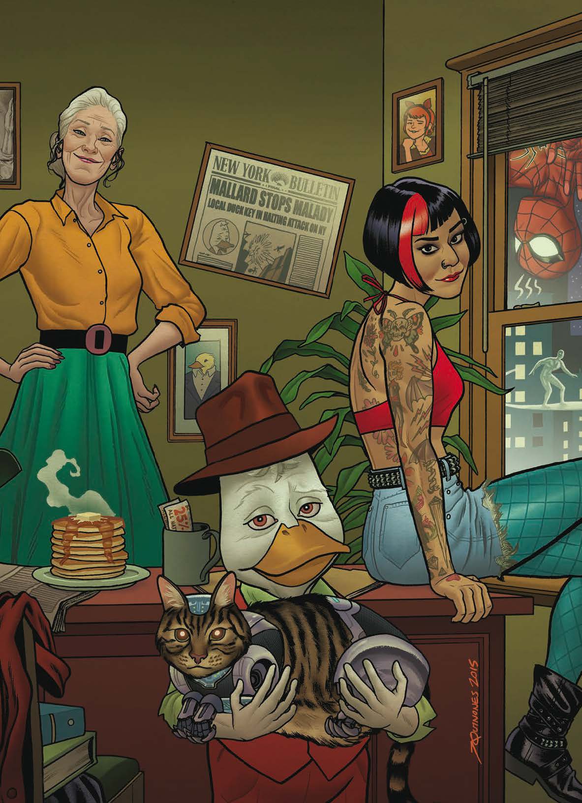 Copertina fumetto HOWARD IL PAPERO vol. 2