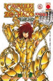 Copertina fumetto I CAVALIERI DELLO ZODIACO: THE LOST CANVAS IL MITO DI ADE EXTRA vol. 6