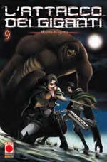 Copertina fumetto L'ATTACCO DEI GIGANTI vol. 9