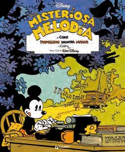Copertina fumetto UNA MISTERIOSA MELODIA