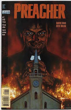 Copertina fumetto PREACHER vol. 1