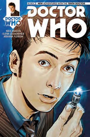 Copertina fumetto DOCTOR WHO