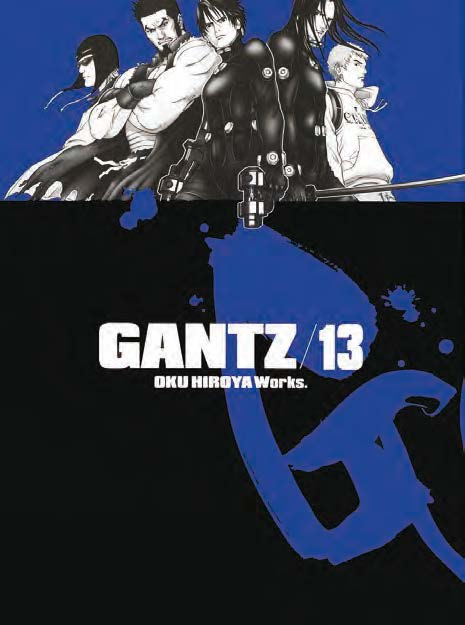 Copertina fumetto GANTZ - NUOVA EDIZIONE vol. 13