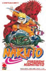 Copertina fumetto NARUTO IL MITO vol. 8