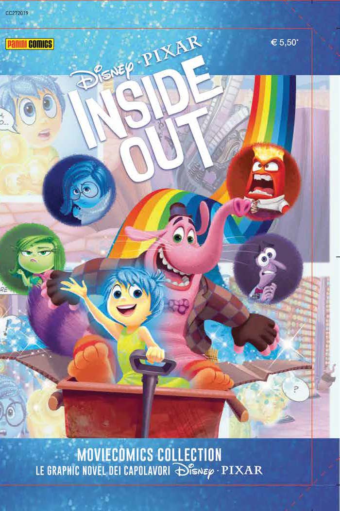 Copertina fumetto INSIDE OUT vol. 5