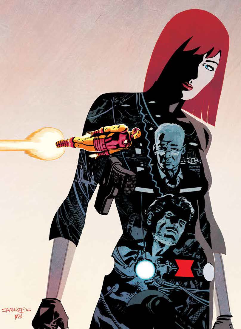 Copertina fumetto VEDOVA NERA vol. 3