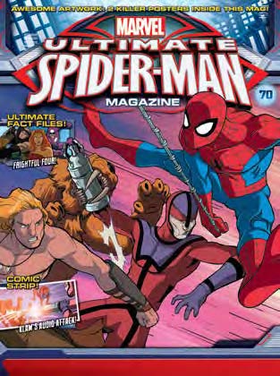 Copertina fumetto ULTIMATE SPIDER-MAN MAGAZINE vol. 22