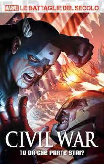 Copertina fumetto CIVIL WAR