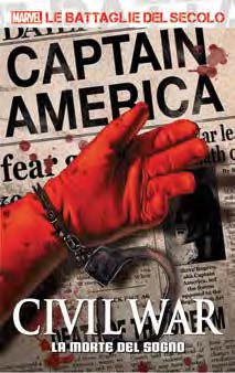 Copertina fumetto CIVIL WAR: CAPITAN AMERICA