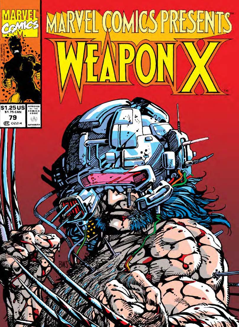 Copertina fumetto WOLVERINE - ARMA X