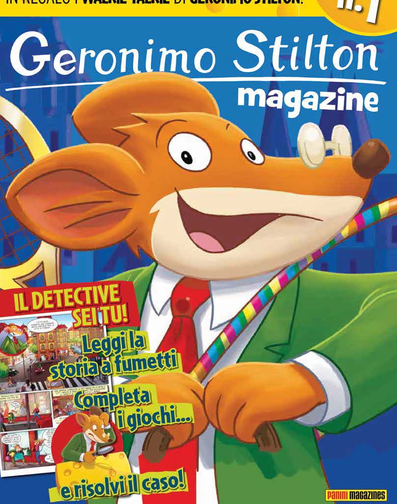 Copertina fumetto GERONIMO STILTON MAGAZINE vol. 1