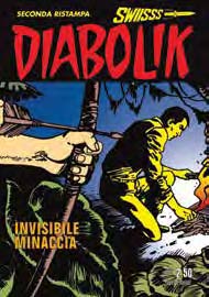 Copertina fumetto INVISIBILE MINACCIA