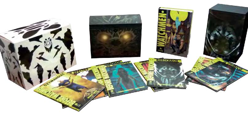 Copertina fumetto LO SCRIGNO IN VERO LEGNO DI BEFORE WATCHMEN