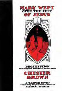 Copertina fumetto MARIA PIANSE AI PIEDI DI GESÙ