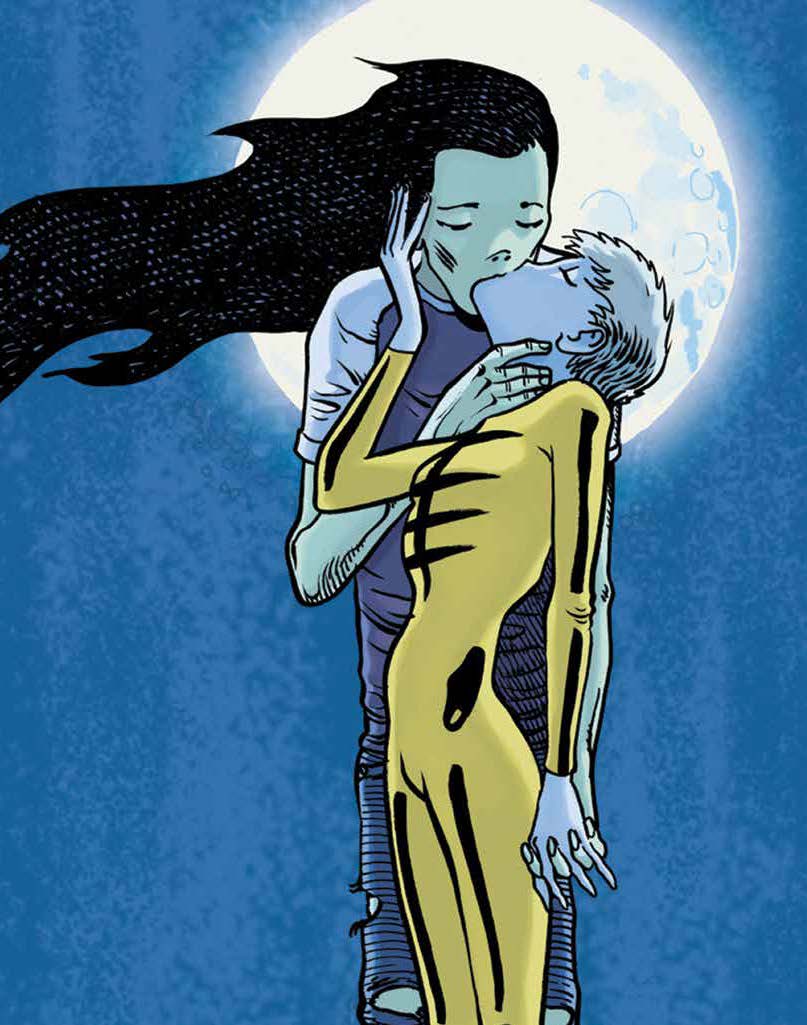 Copertina fumetto CINQUE ALLEGRI RAGAZZI MORTI vol. 2