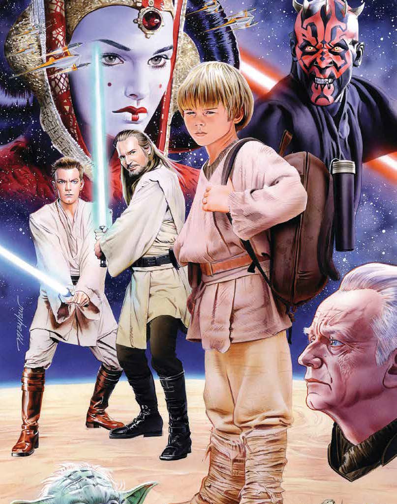 Copertina fumetto STAR WARS: LA MINACCIA FANTASMA