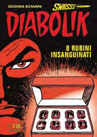 Copertina fumetto 8 RUBINI INSANGUINATI