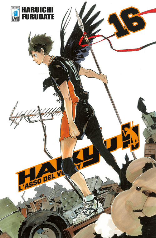 Copertina fumetto HAIKYU!! vol. 16