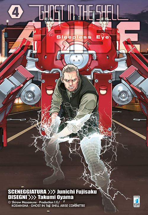 Copertina fumetto GHOST IN THE SHELL ARISE vol. 4