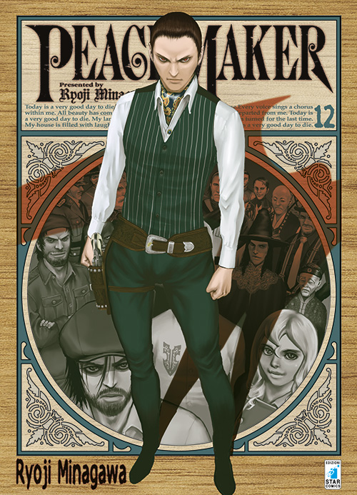 Copertina fumetto PEACE MAKER vol. 12