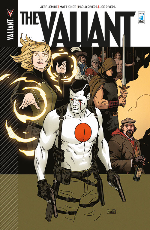 Copertina fumetto THE VALIANT