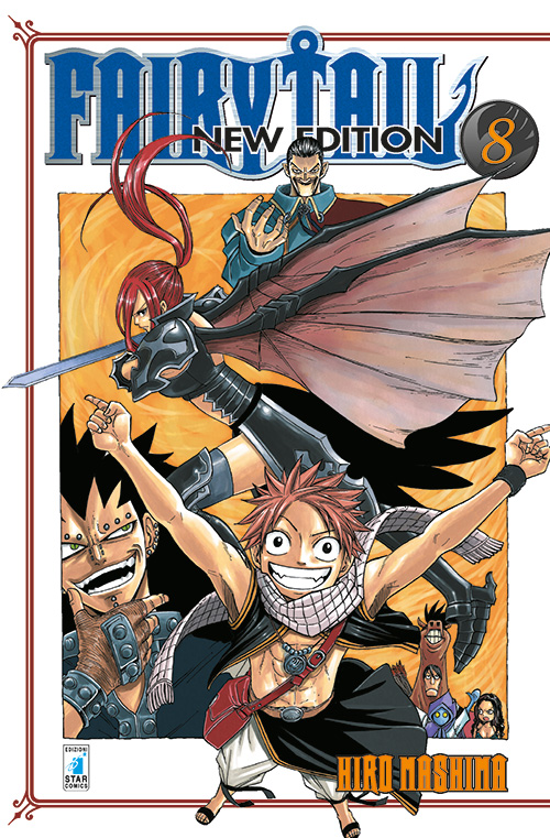 Copertina fumetto FAIRY TAIL NEW EDITION vol. 8