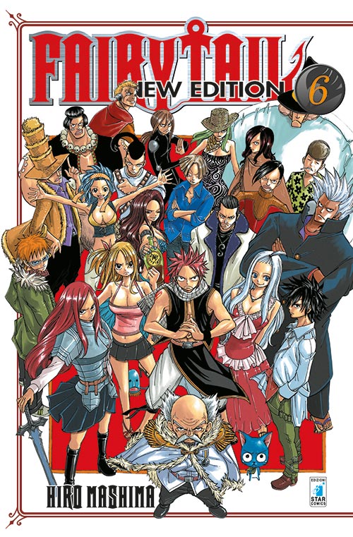 Copertina fumetto FAIRY TAIL NEW EDITION vol. 6