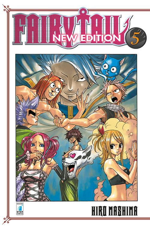 Copertina fumetto FAIRY TAIL NEW EDITION vol. 5