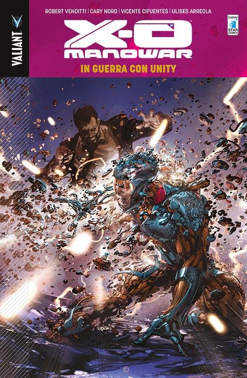 Copertina fumetto X-O MANOWAR vol. 5