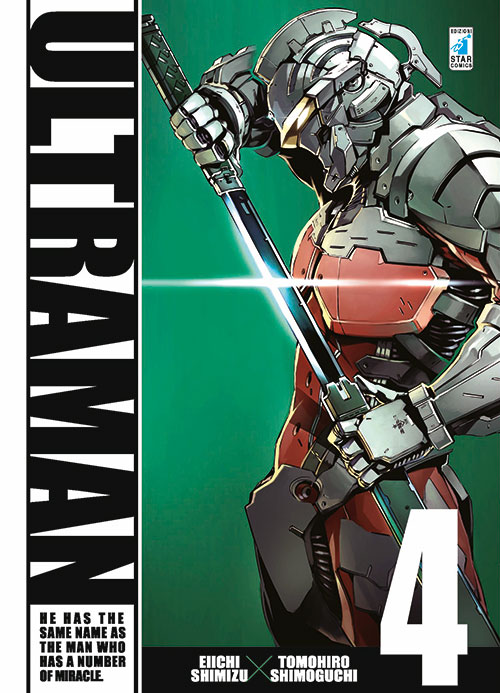 Copertina fumetto ULTRAMAN vol. 4