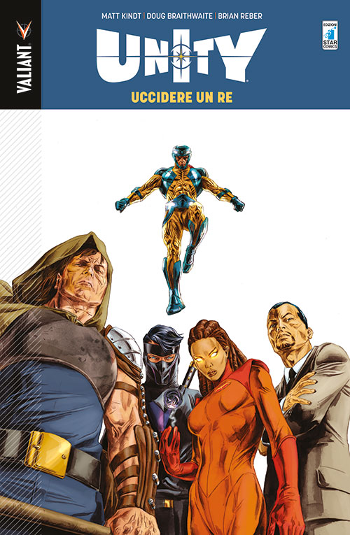 Copertina fumetto UNITY vol. 1