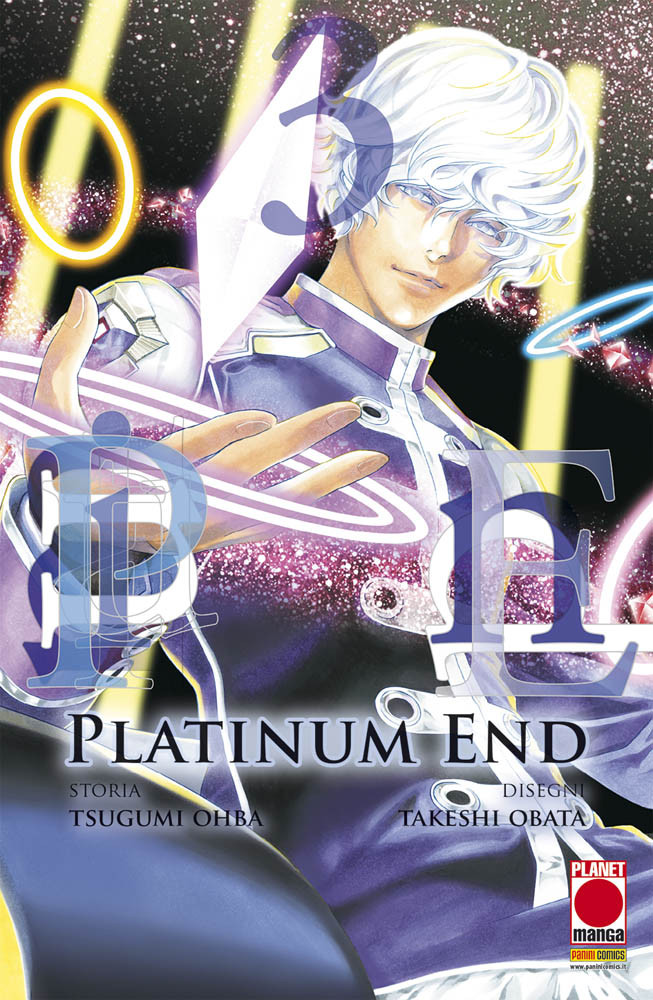 Copertina fumetto PLATINUM END vol. 3