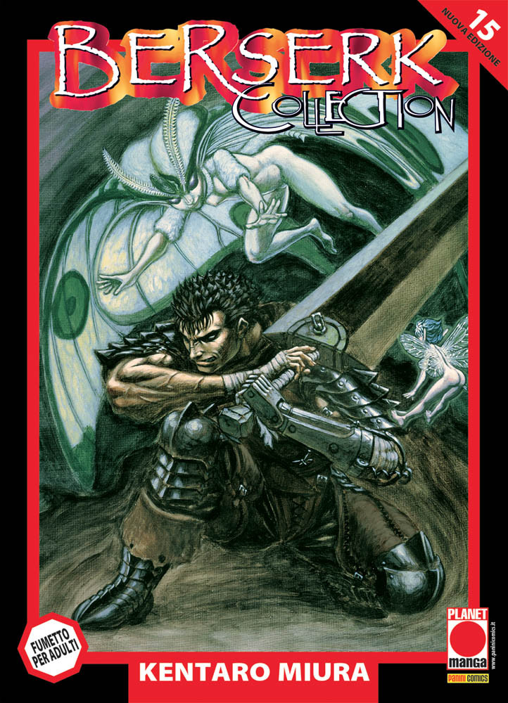 Copertina fumetto BERSERK COLLECTION SERIE NERA vol. 15