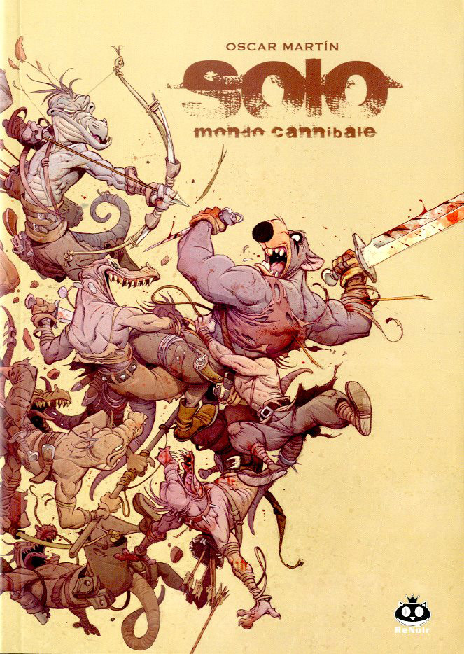 Copertina fumetto SOLO vol. 4