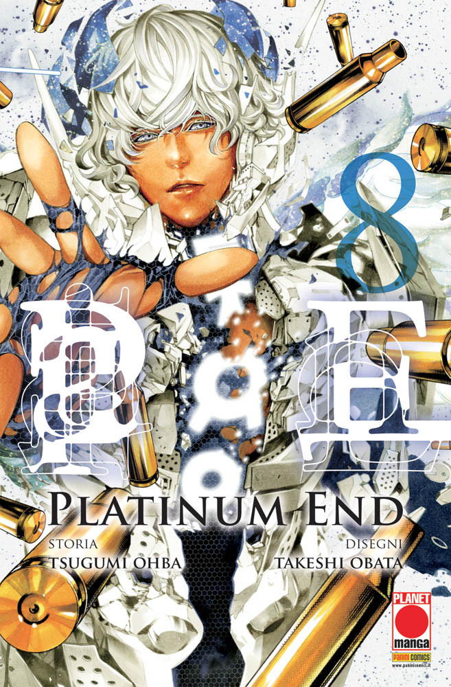 Copertina fumetto PLATINUM END vol. 8