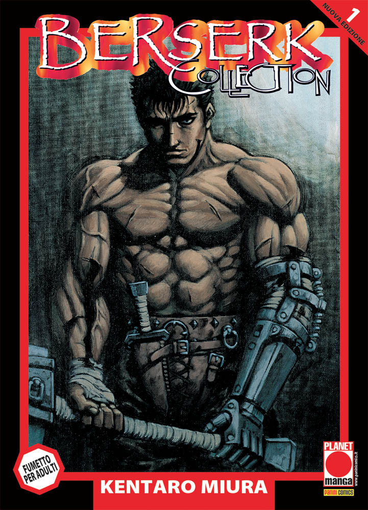 Copertina fumetto BERSERK COLLECTION SERIE NERA vol. 1