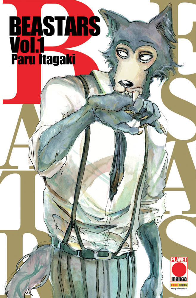 Copertina fumetto BEASTARS vol. 1