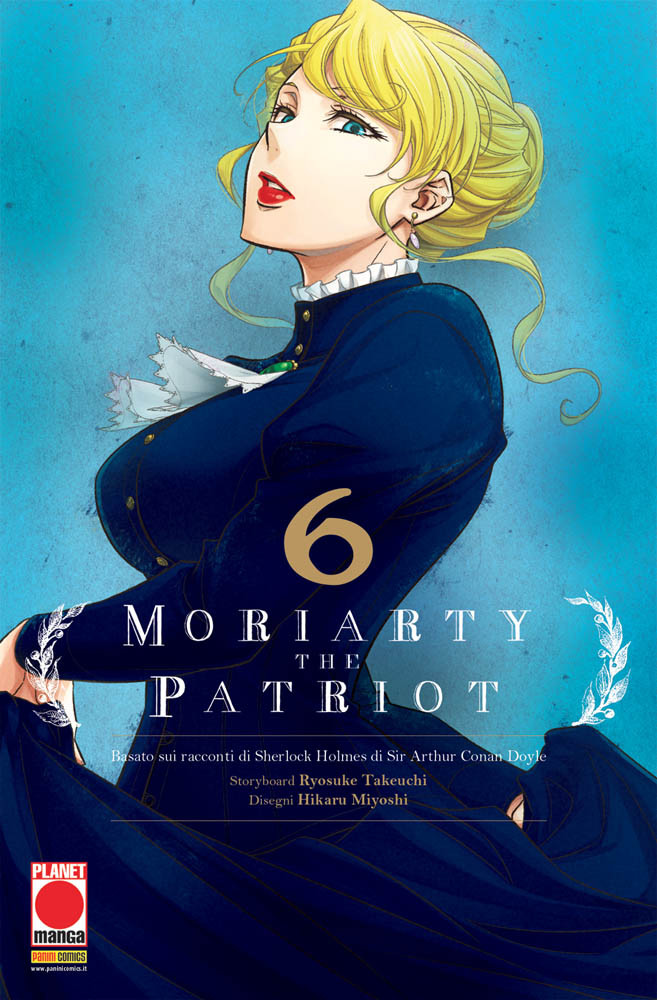 Copertina fumetto MORIARTY THE PATRIOT vol. 6