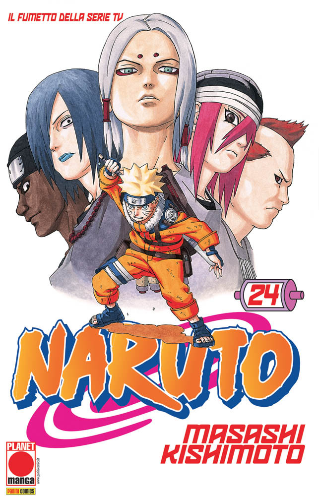 Copertina fumetto NARUTO vol. 24